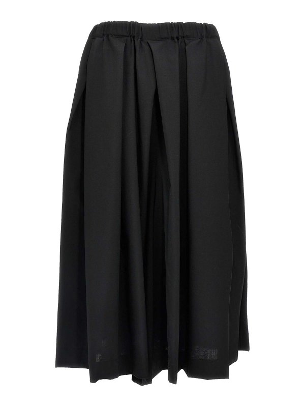 COMME DES GARCONS: カジュアルトラウザー - カジュアルパンツ - 黒