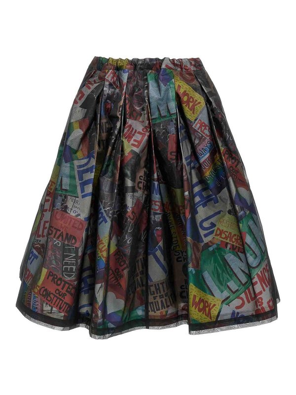 COMME DES GARCONS: gonne al ginocchio  e longuette - Gonna