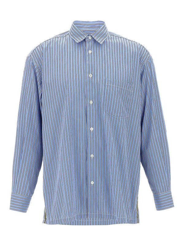 COMME DES GARÇONS HOMMES PLUS: camicie - Camicia a strisce