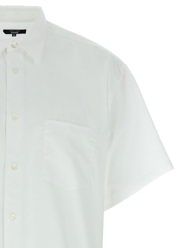 The Best Shops COMME DES GARÇONS HOMMES PLUS: shirts - Logo Embroidery Shirt