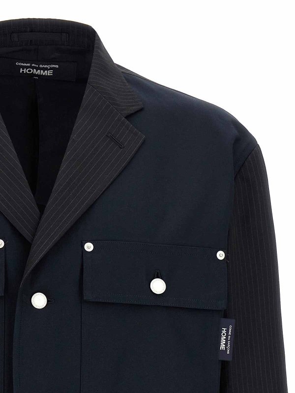 The Best Shops COMME DES GARÇONS HOMMES PLUS: Vestes casuals - Blazer - Bleu