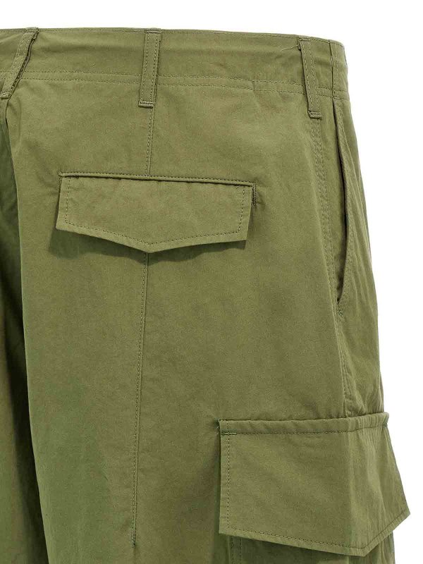 カジュアルパンツ - 緑 shop online: COMME DES GARÇONS HOMMES PLUS