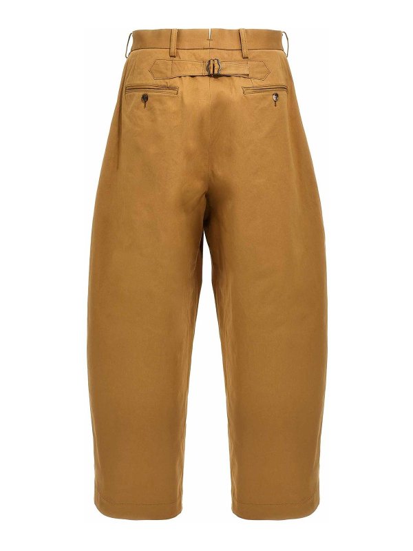 COMME DES GARÇONS HOMMES PLUS: カジュアルトラウザー online - カジュアルパンツ - ブラウン