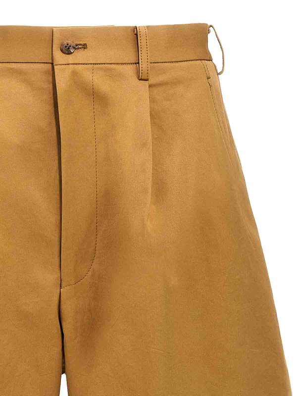 The Best Shops COMME DES GARÇONS HOMMES PLUS: カジュアルトラウザー - カジュアルパンツ - ブラウン