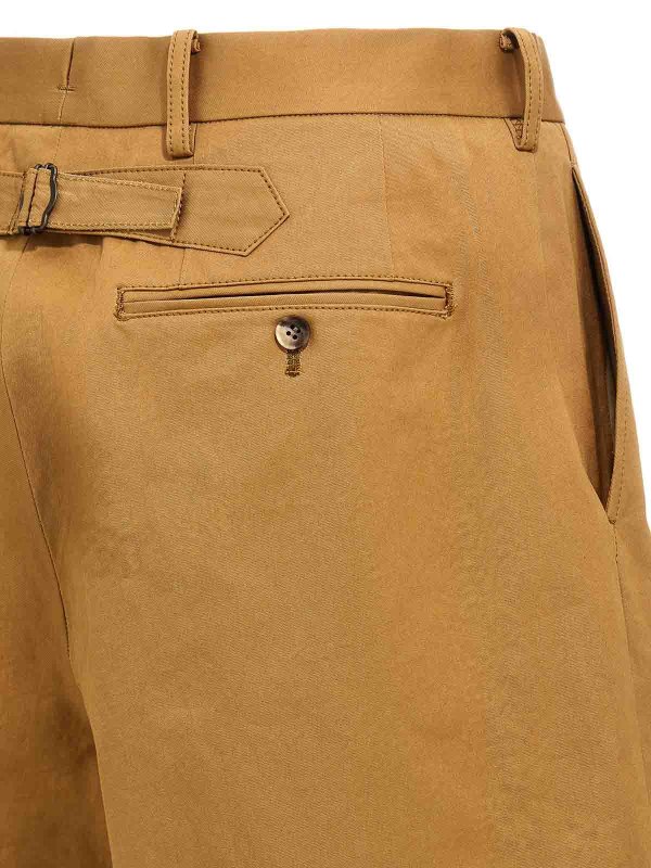 カジュアルパンツ - ブラウン shop online: COMME DES GARÇONS HOMMES PLUS