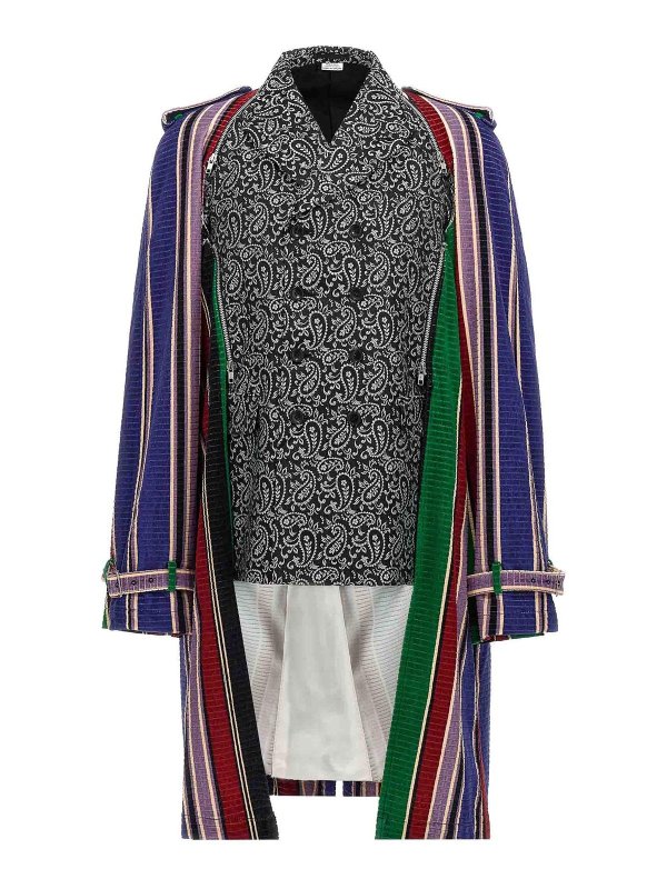 COMME DES GARÇONS HOMMES PLUS: ブレザー - ブレザー - マルチカラー