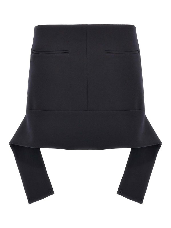 Courreges: ニーレングススカート＆ミディ丈 - 膝丈/ミディスカート - ブルー