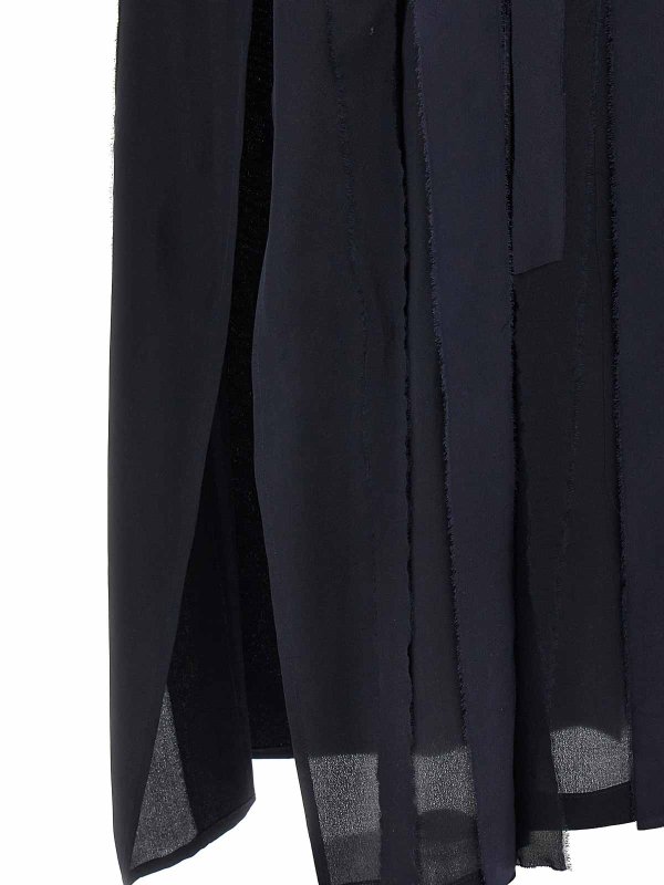 Knielanges Kleid - Blau shop online: DI.LA3 PARI