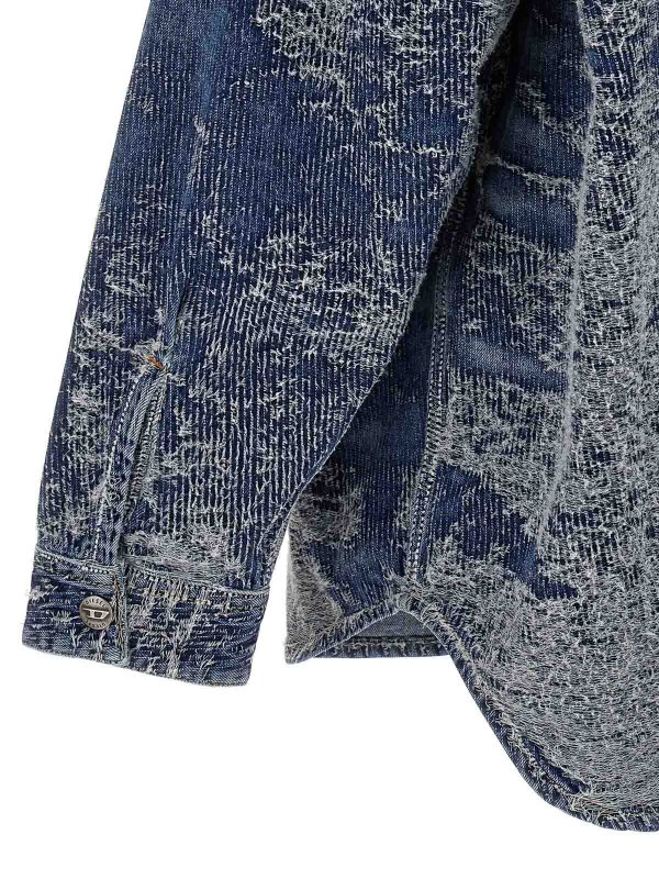 ブラウス - ブルー shop online: DIESEL