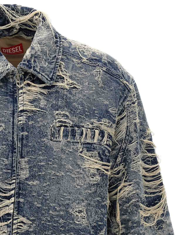 The Best Shops DIESEL: Jeansjacken - Blazer - Blau