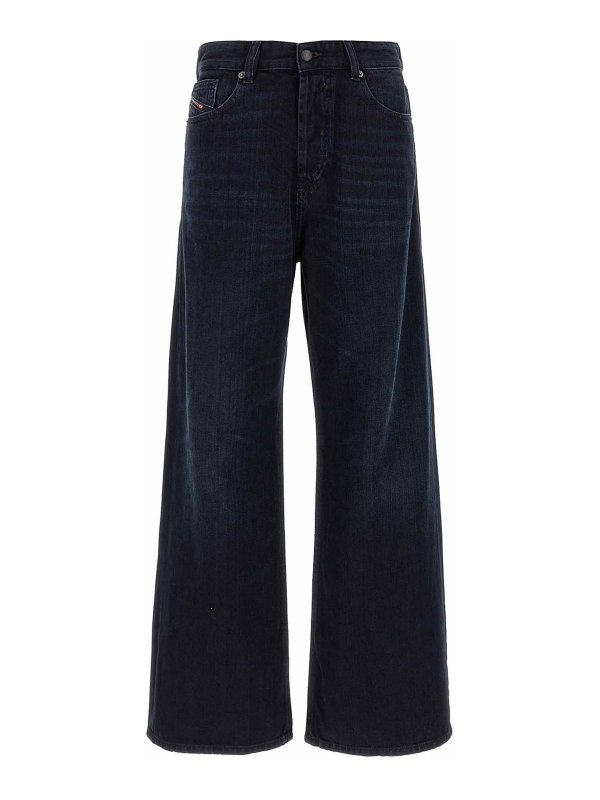 DIESEL: Jeans évasés - Jean Bootcut - Bleu