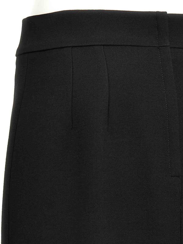 膝丈/ミディスカート - 黒 shop online: DOLCE & GABBANA