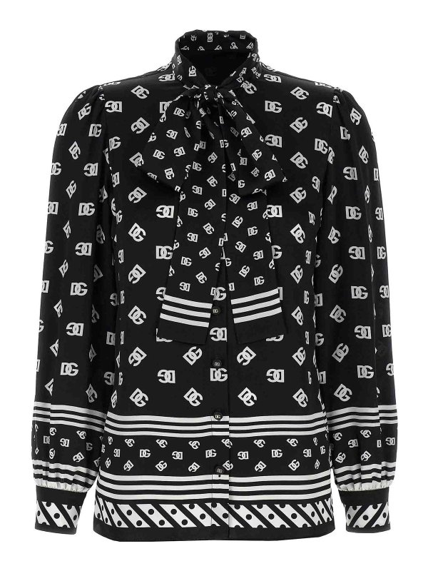 DOLCE & GABBANA: shirts - Silk Shirt
