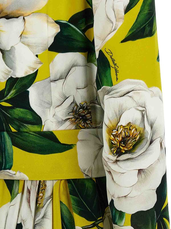 膝丈ドレス - マルチカラー shop online: DOLCE & GABBANA