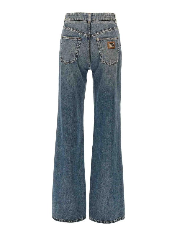 DOLCE & GABBANA: Bootcut online - Bootcut Jeans - Hellblau