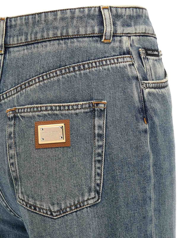 Bootcut Jeans - Hellblau shop online: DOLCE & GABBANA