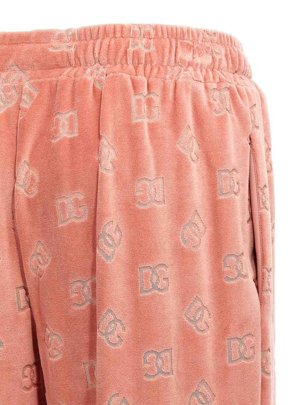 トラックスーツ ボトムス - ヌードカラー shop online: DOLCE & GABBANA