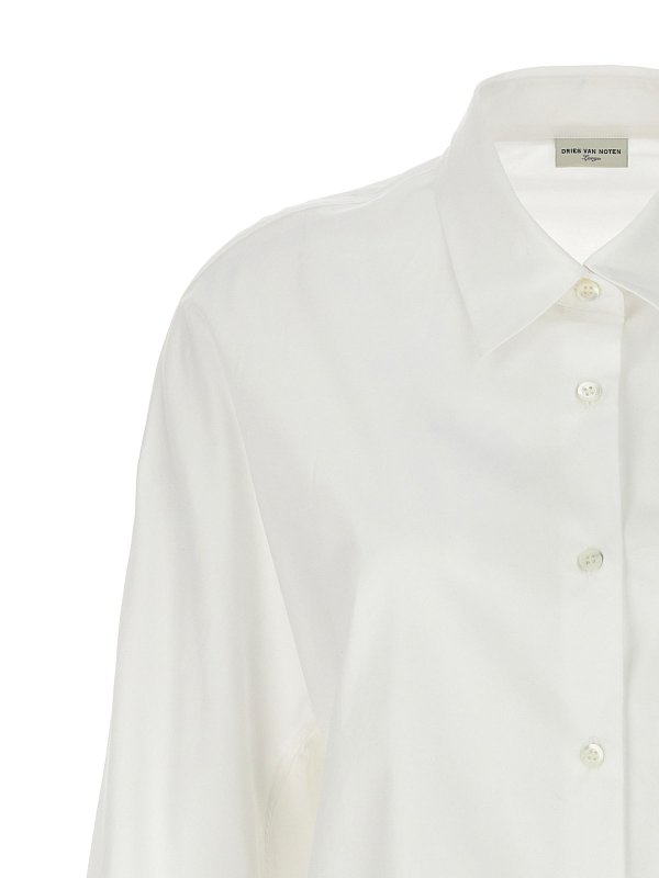 The Best Shops DRIES VAN NOTEN: Hemden - Hemd - Weiß