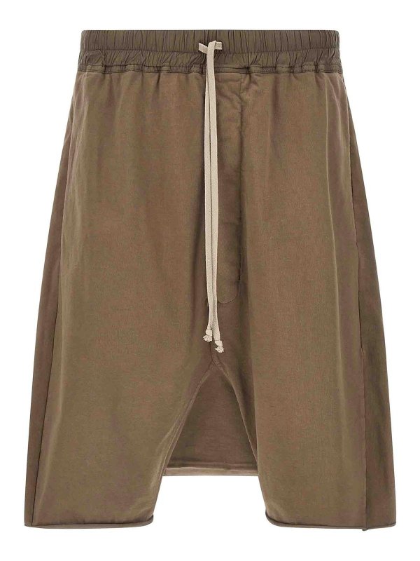 DRKSHDW: トラウザーショーツ - ショートパンツ - ブラウン