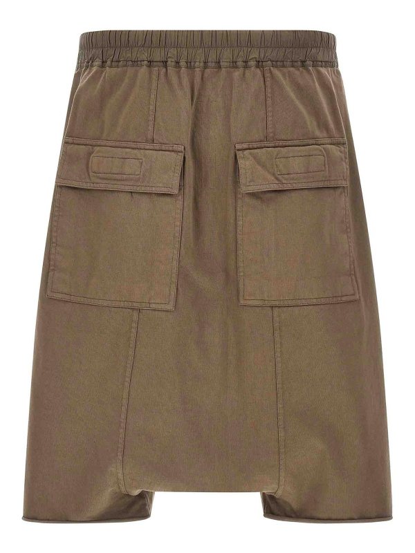 DRKSHDW: トラウザーショーツ online - ショートパンツ - ブラウン