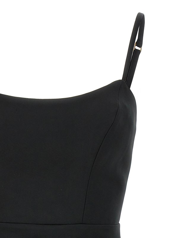 The Best Shops ELISABETTA FRANCHI: ニーレングスドレス - 膝丈ドレス - 黒