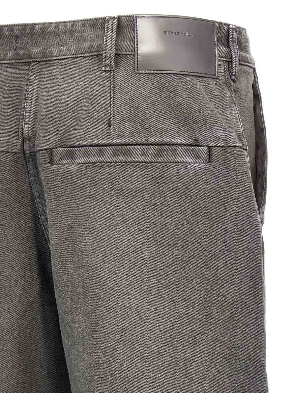 ブーツカットジーンズ - グレー shop online: ENTIRE STUDIOS