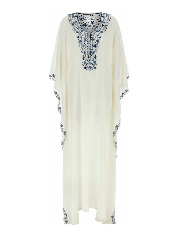 ERMANNO SCERVINO: ケープ＆ポンチョ - ケープ/ポンチョ - 白