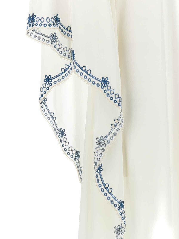 ケープ/ポンチョ - 白 shop online: ERMANNO SCERVINO