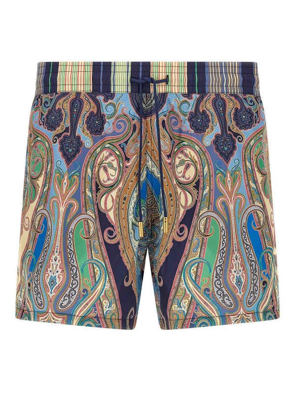 ETRO: Swim shorts & swimming trunks - Paisley Swimsuit