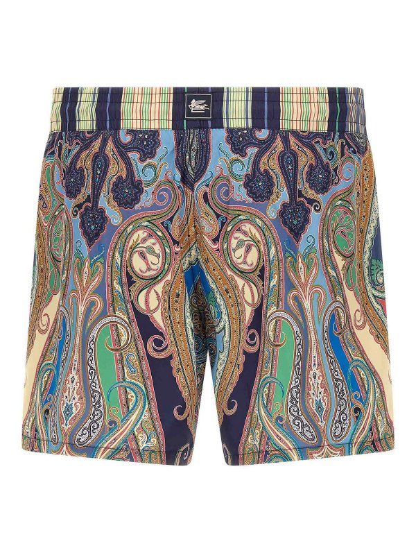 ETRO: Swim shorts & swimming trunks online - Paisley Swimsuit