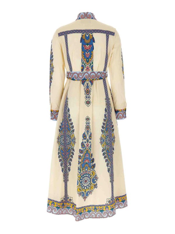 ETRO: ニーレングスドレス online - 膝丈ドレス - マルチカラー