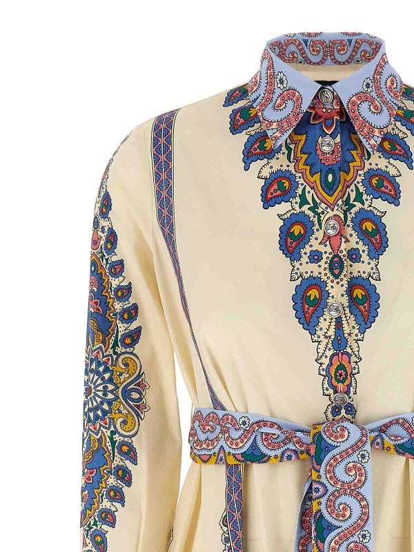 The Best Shops ETRO: ニーレングスドレス - 膝丈ドレス - マルチカラー