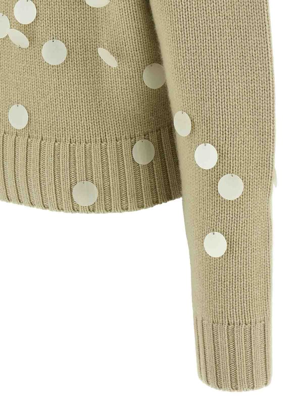 クルーネック - ベージュ shop online: EXTREME CASHMERE