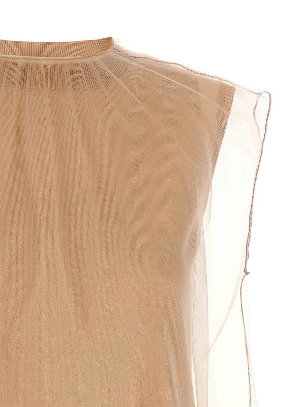 The Best Shops FABIANA FILIPPI: Tops und Tank Tops - Top - Nude