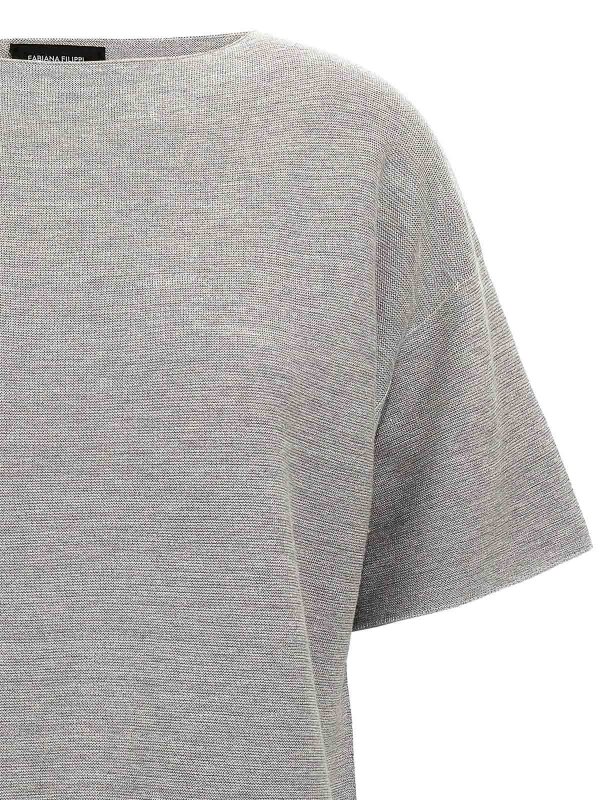 The Best Shops FABIANA FILIPPI: cardigans - Shiny Cotton Sweater