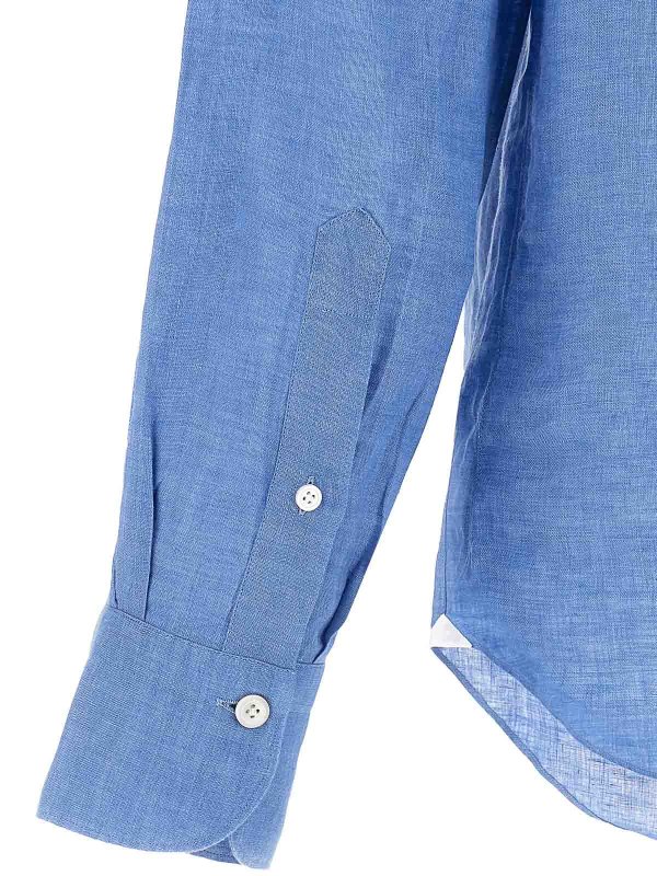 Hemd - Blau shop online: FINAMORE 1925