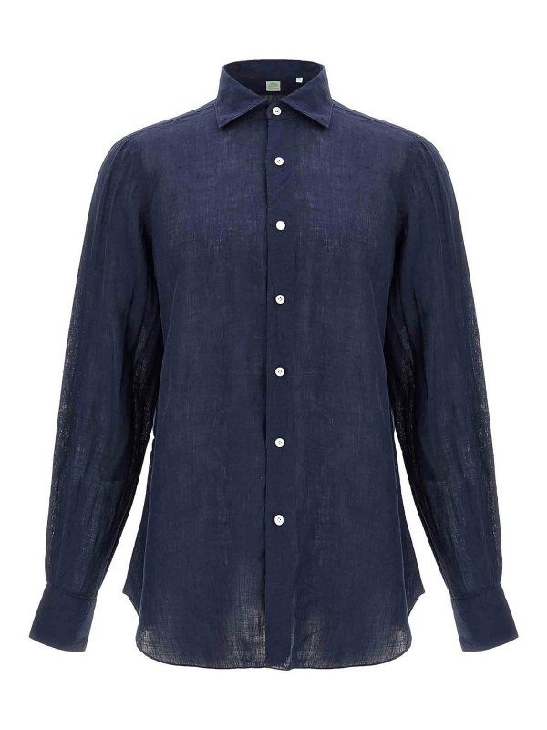 FINAMORE 1925: Hemden - Hemd - Blau