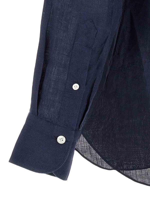 Hemd - Blau shop online: FINAMORE 1925