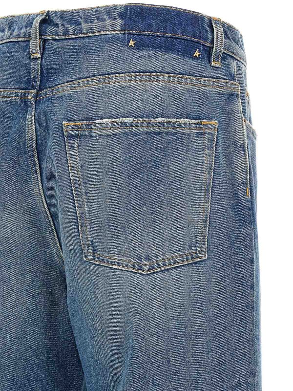 ブーツカットジーンズ - ブルー shop online: GOLDEN GOOSE