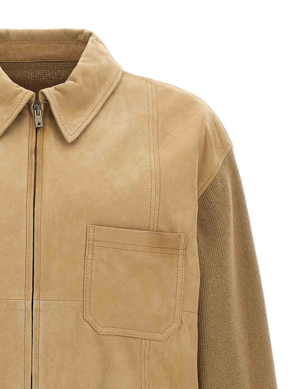 The Best Shops GOLDEN GOOSE: カジュアルジャケット - ブレザー - ベージュ