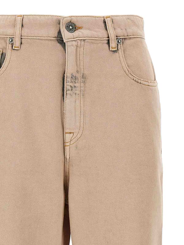 The Best Shops GOLDEN GOOSE: ブーツカットジーンズ - ブーツカットジーンズ - ヌードカラー