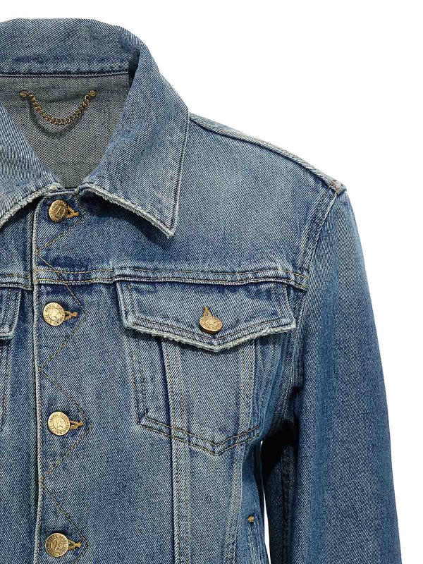The Best Shops GOLDEN GOOSE: デニムジャケット - ブレザー - ブルー