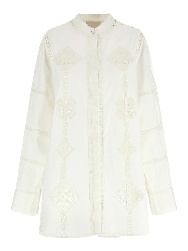 ISABEL MARANT: Hemden - Hemd - Weiß
