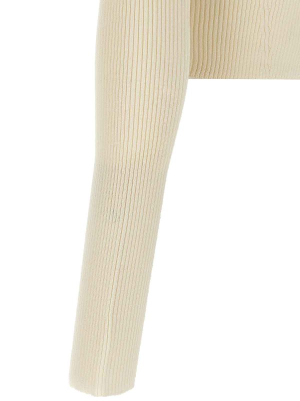 カーディガン - 白 shop online: JIL SANDER