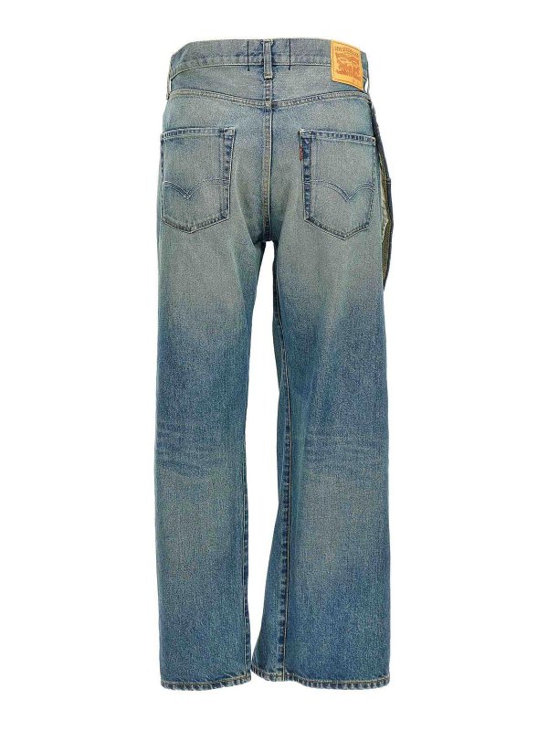JUNYA WATANABE: Jeans évasés online - Jean Bootcut - Bleu