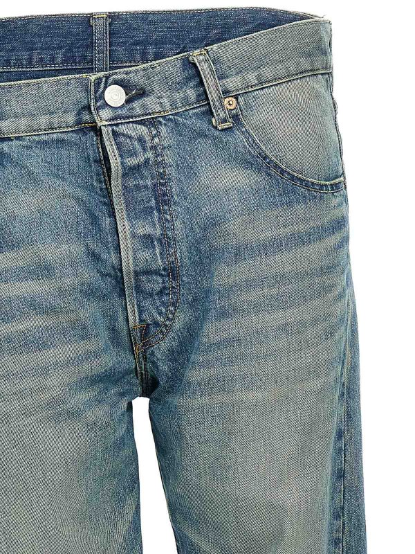 The Best Shops JUNYA WATANABE: Jeans évasés - Jean Bootcut - Bleu