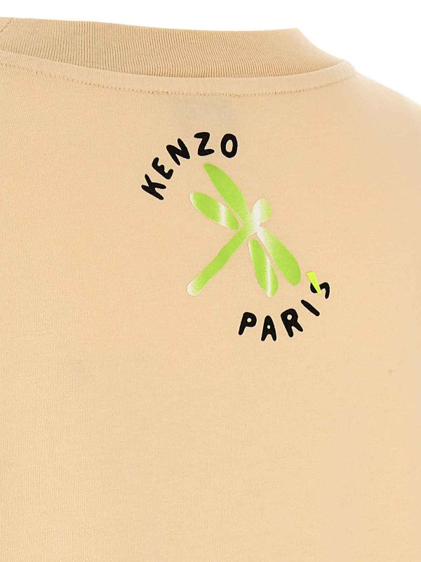 Knielanges Kleid - Nude shop online: KENZO