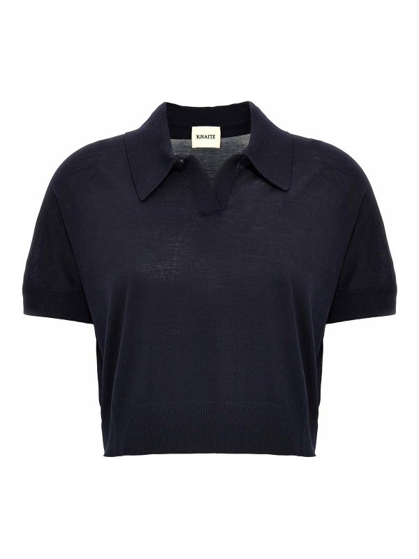 KHAITE: Tops und Tank Tops - Top - Blau