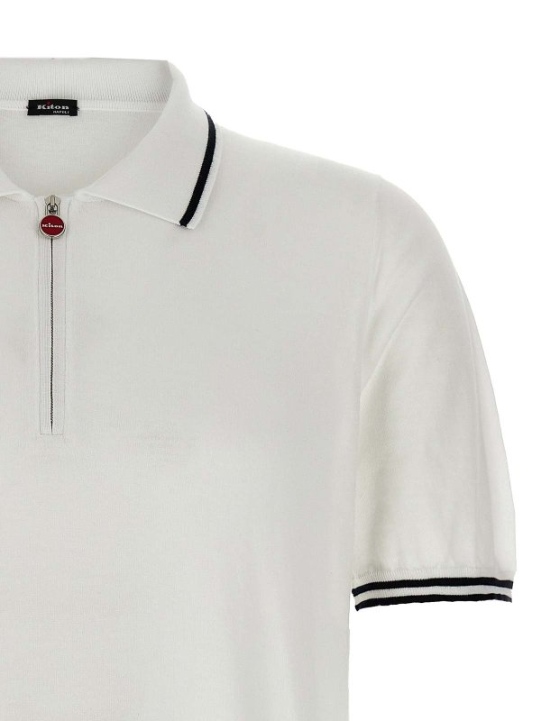 The Best Shops KITON: Polos - Polo - Blanco