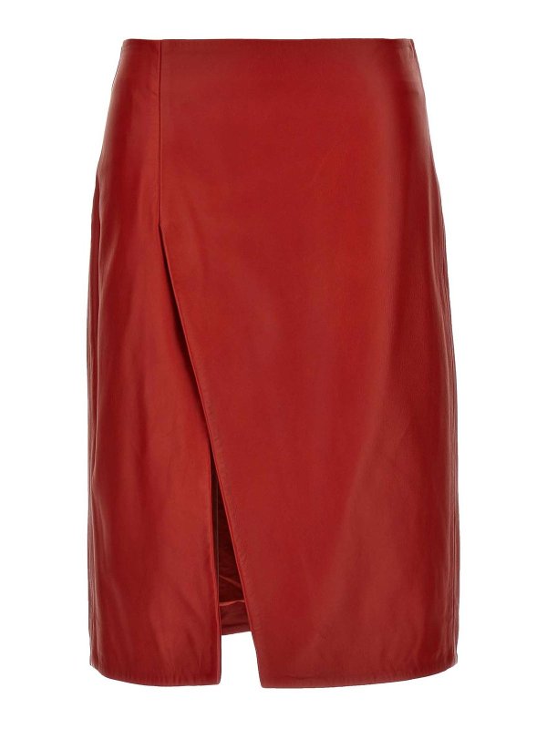 LOULOU STUDIO: Knee length skirts & Midi - Ekare Skirt